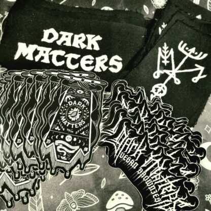 Dark Matters Patches and Stickers