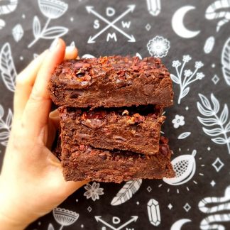 Double Choc Cacao Brownies