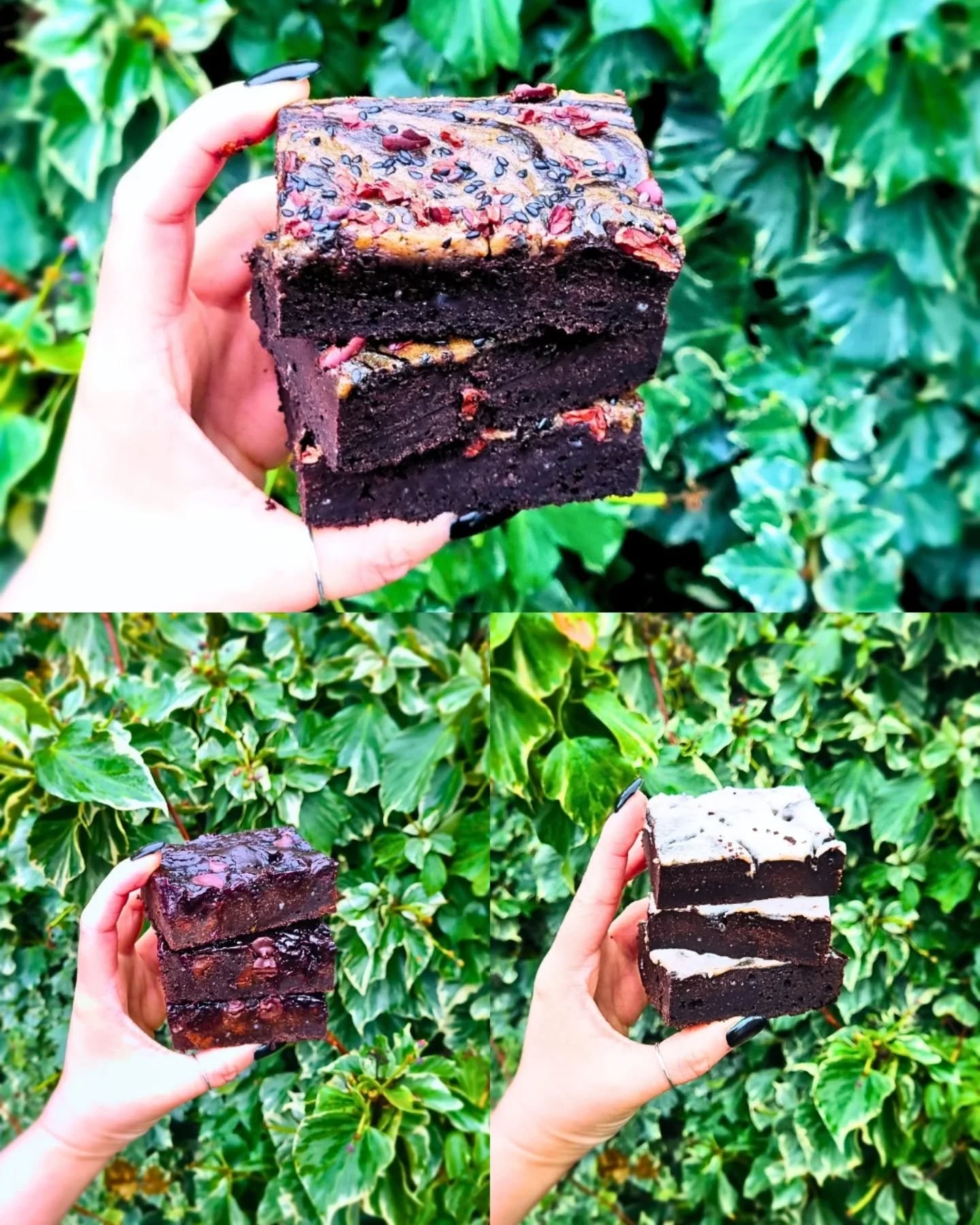 Genuinely dont have time to obsess over a caption today but the 'Unchain My Heart' Black Metal Valentines Box has some of my favourite flavour combinations that we've ever made (and some of my fave flavours with chocolate full stop) Some might sound scary but are in fact utterly delicious and only scary if you eat it whilst listening to the playlist (which I advise)*SPOILER ALERT* I know some of you Valentines purists like surprises so DON'T READ ON🧙‍♂️ ‘I AM THE BLACK WIZARDS’ Black Cocoa, Cacao Nib & Black Sesame Tahini Whip❄️‘CELTIC FROST’Black Guinness & Vanilla Cream Cheeze Frosting Swirl (0% booz)🫐‘MOTHER NORTH’Thyme infused Nordic Berry Conserve (Lingonberry, Bilberry) & Sour CherriesI forgot how much I absolutely LOVE working with black cocoa it makes everything so rich and dense and cvlt 🥹🖤 3 boxes left in the webshop - any extras will come with me to my tiny popup at @blackcitymetal on Fri 13th 2-6 (including coffin chocolate boxes, ready-to-gift brownies, candles, totes, cards, prints, stickers etc etc)Coffin boxes can't come with me to Arnos Vale (14th & 15th) cos disrespectful so if you want to grab one this weekend message me and we can do an under-the-counter deal 👀K love you I'm off to roll 10000 truffle balls and stare into the abyss#blackmetal #bristolvegans #veganwitch #gothvalentines