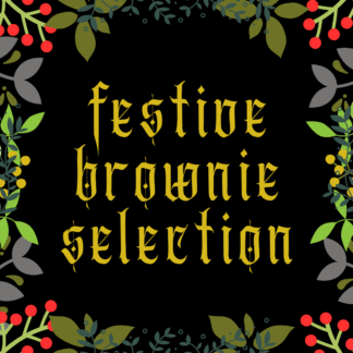 Festive Brownie Selection Box graphic